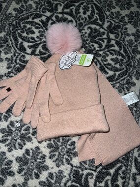 Angelface Kids Matching Hat Scarf Gloves Set